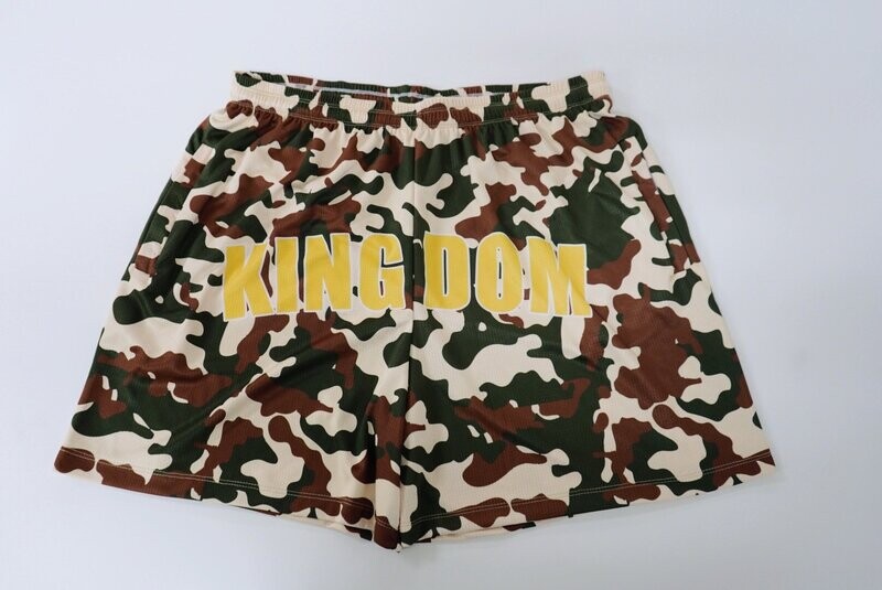 Kingdom Performance Academy Camo Shorts