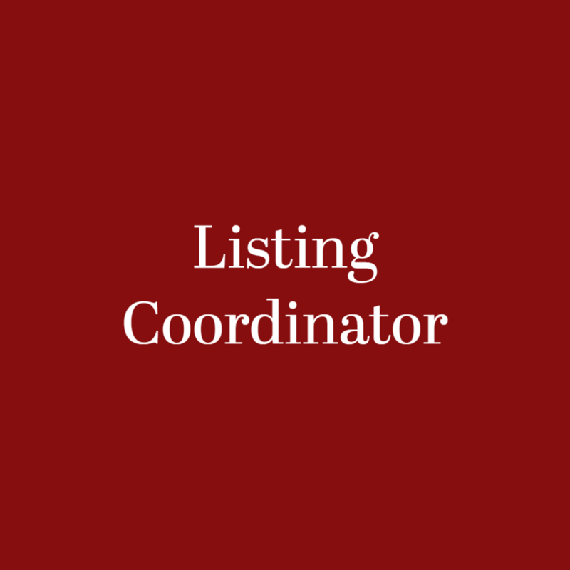 Listing Coordinator