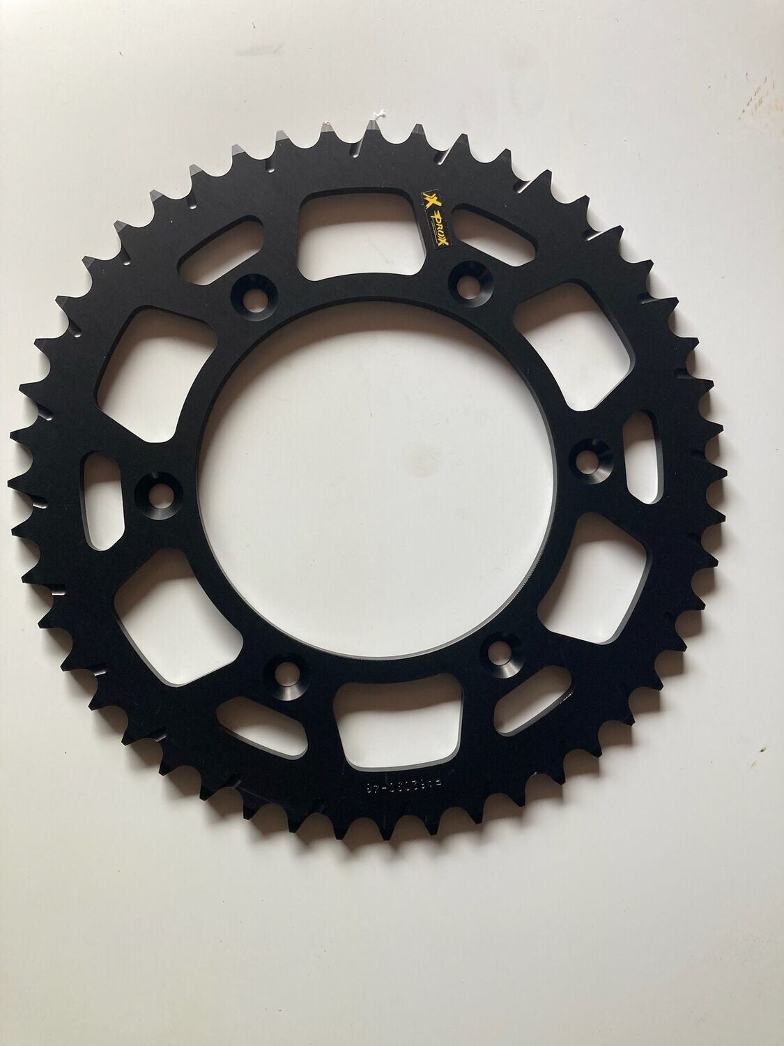 48 Tooth Aftermarket Rear Sprocket, 7075 Aluminum used for taller gearing & higher speed riding.  This 48- rear aftermarket sprocket, 7075 aluminum. Used for taller gearing and higher speed...