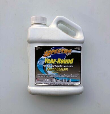 Spectro Pre-Diluted High Performance Super Coolant/Antifreeze, 1 QT