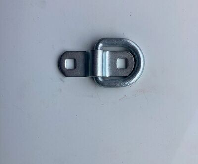 2000# D-Ring Tie Down, Zinc Plated
