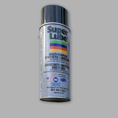 Super Lube Teflon Spray Lubricant, outstanding chain lubricant, also great for cables! 120z spray.