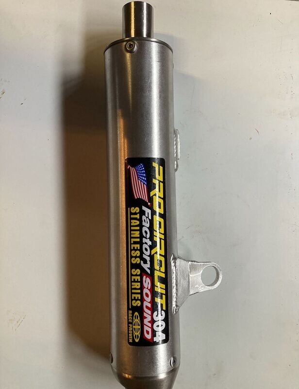 Pro Circuit R-304 shorty silencer. Fits 21.5 - 24' TSE25OR
