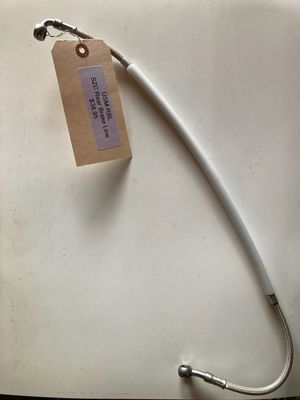 Rear brake line/hose. Fits all full size GPX machines with SZC brakes.