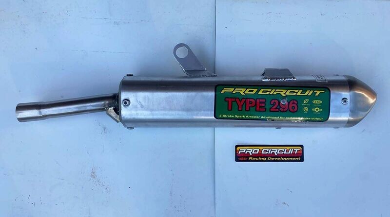 Pro Circuit Silencer w/Spark Arrester, fits '21.5 & newer TSE250R Pro Circuit Silencer w/Spark Arrester, fits '21.5 & newer TSE250R