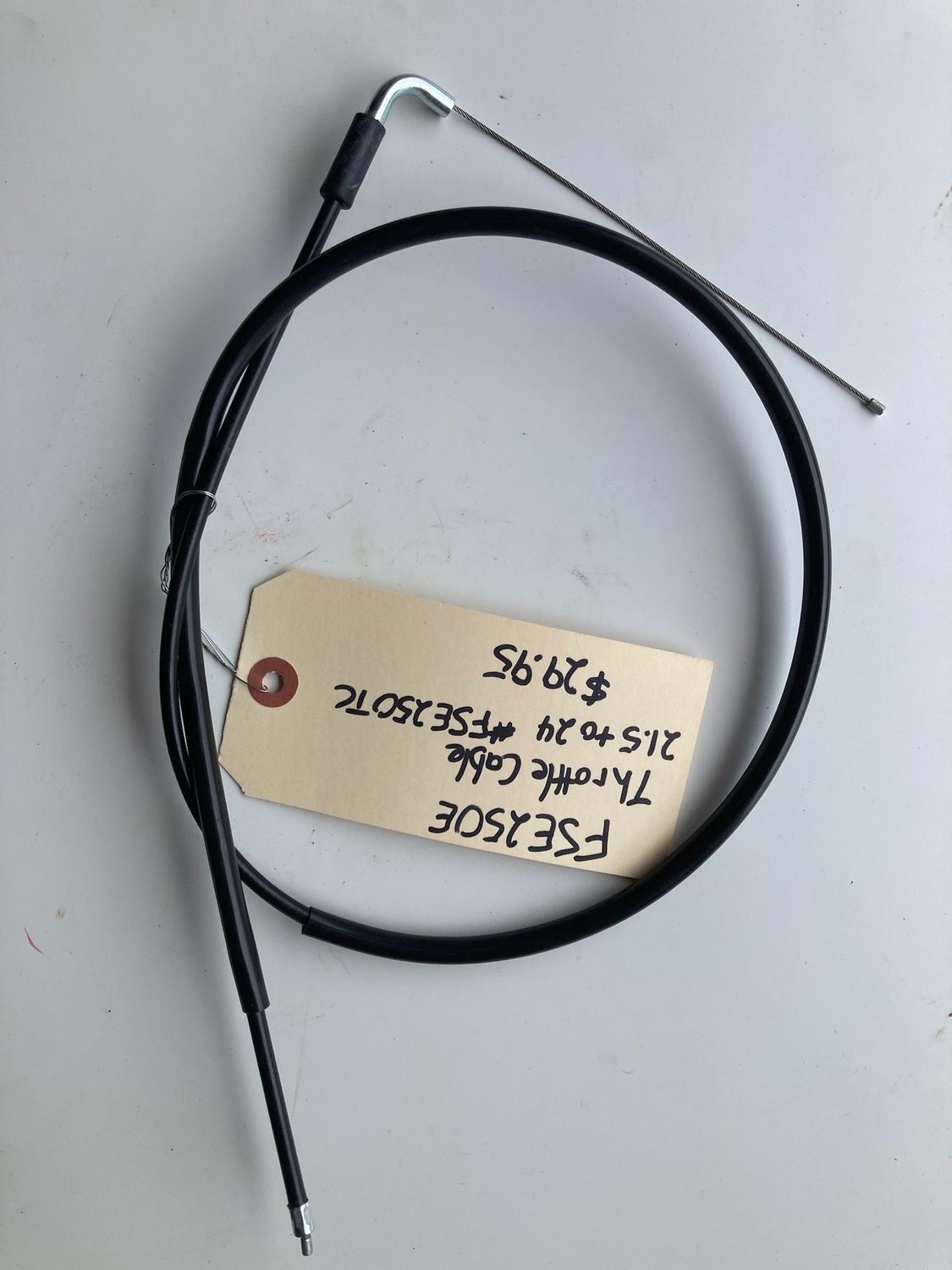 Throttle Cable for FSE250E, '21.5-23 Carburated Models