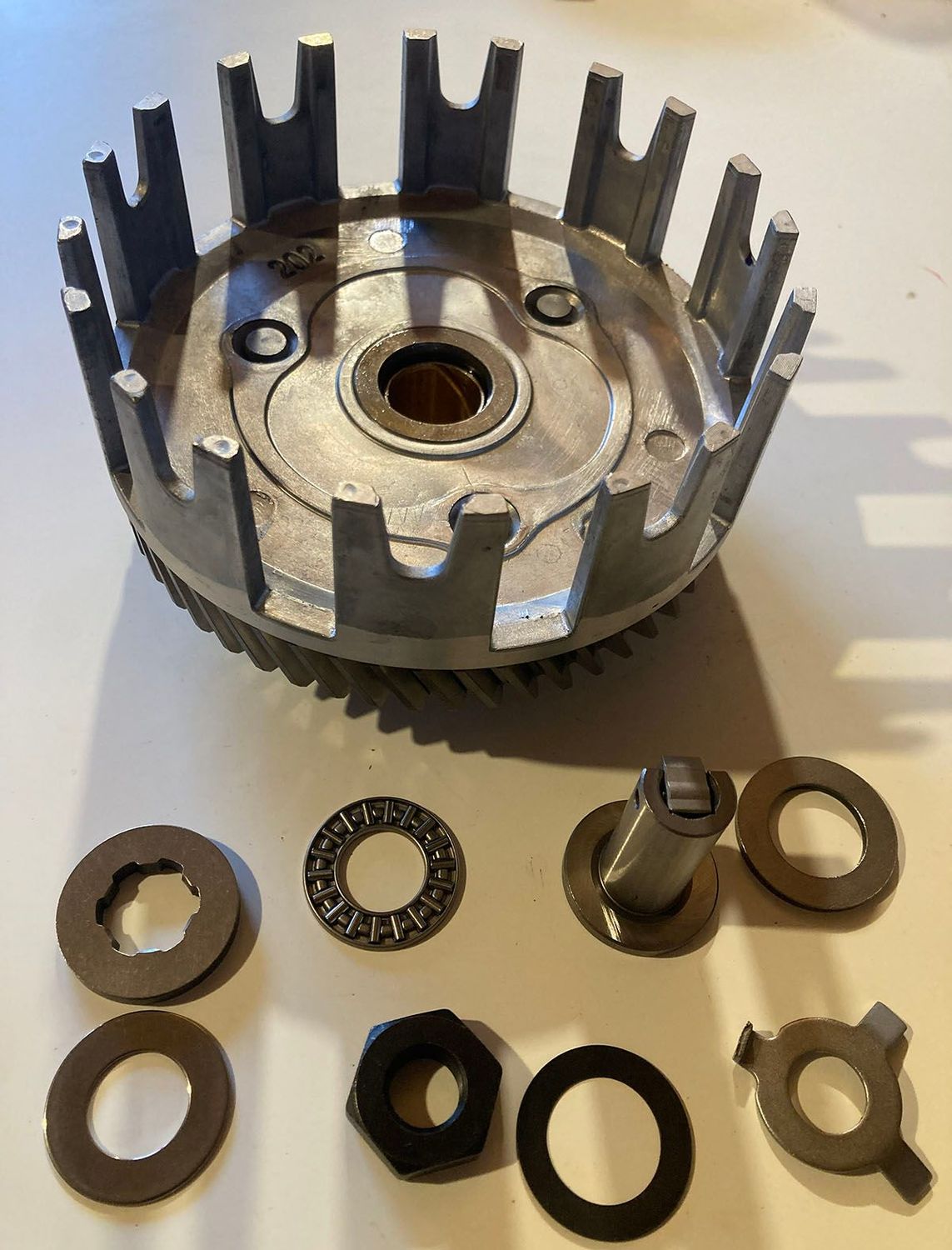 Clutch basket for TSE250 & Kayo KT250