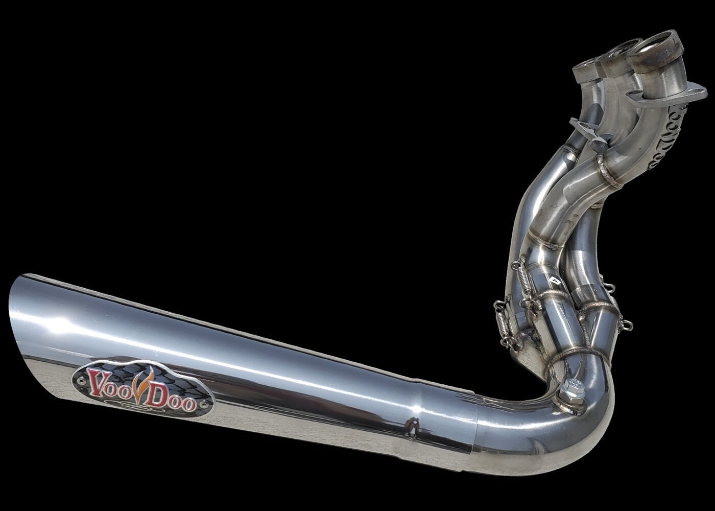 Exhaust Pipes # VSESSZX14K6P, PRODUCT DETAILS, Brand: VooDoo, Color:  Polished, BIKE FITMENT, Kawasaki: Ninja ZX-14 | ZX1400 | 2006-2023