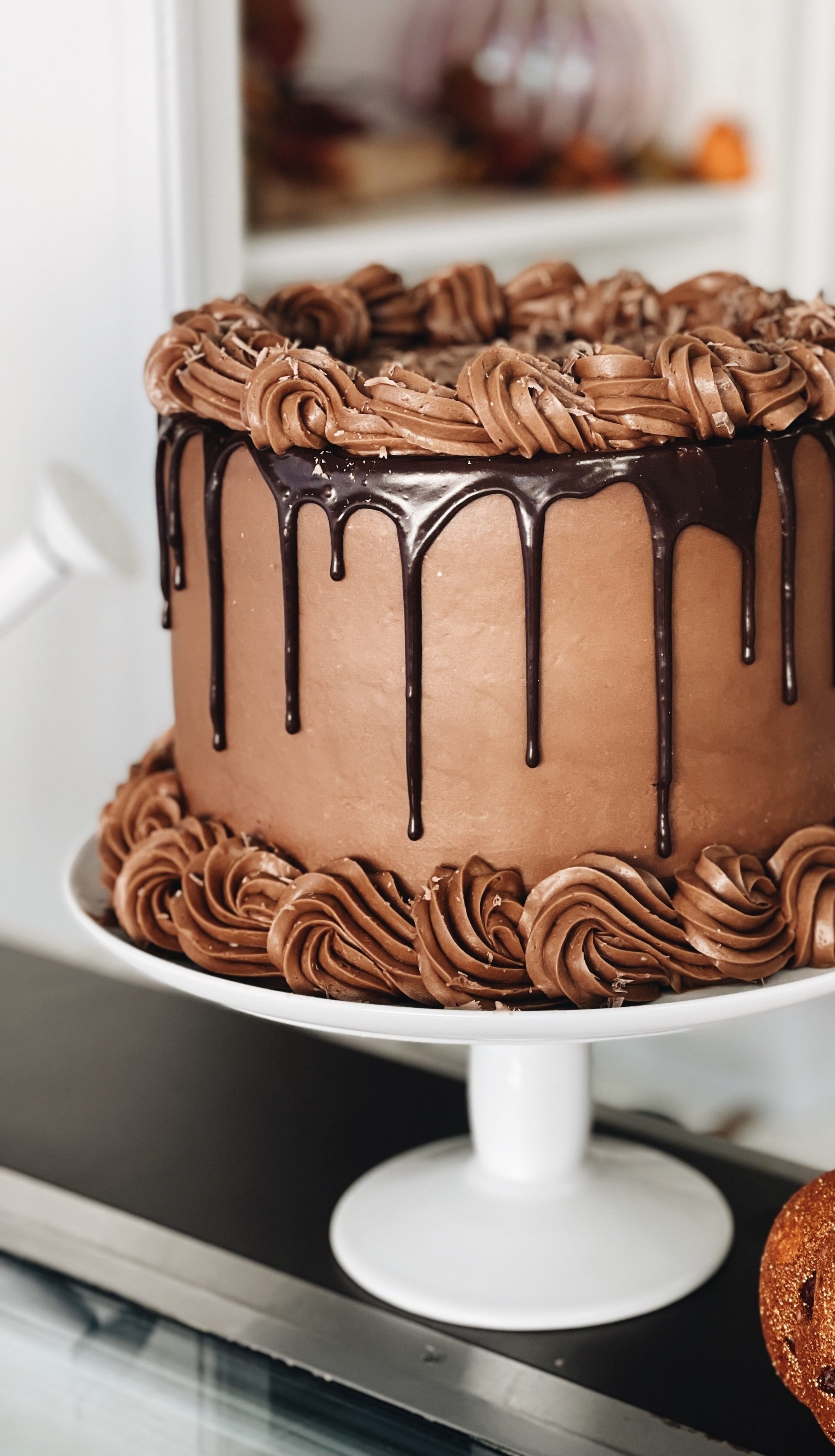 Triple Chocolate Drip Cake