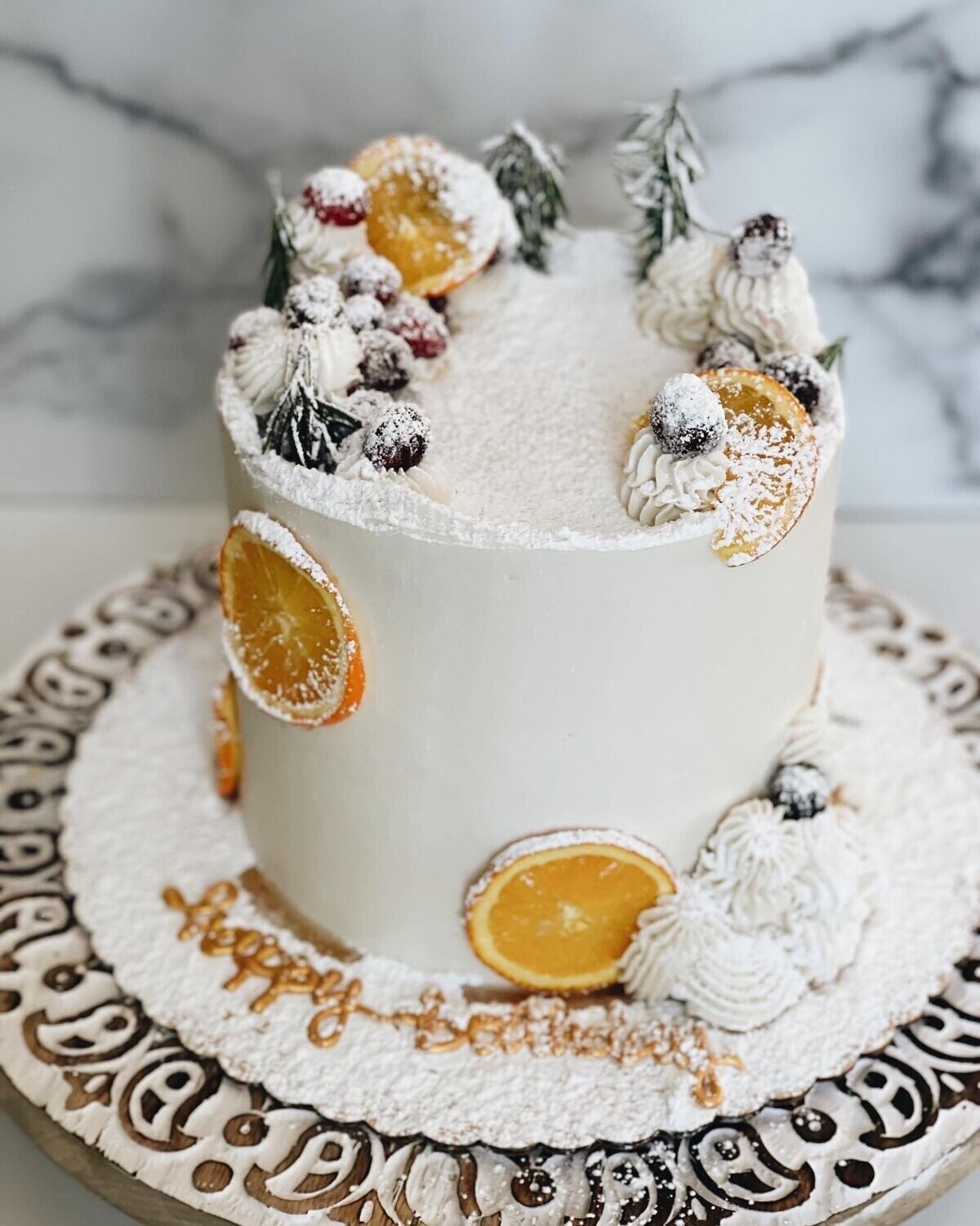 Orange Cranberry Cake Orange Cranberry Cake