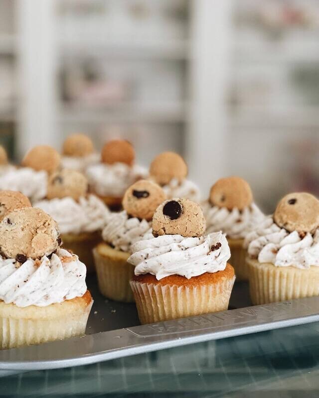 Chocolate Chip Cookie Cupcakes
