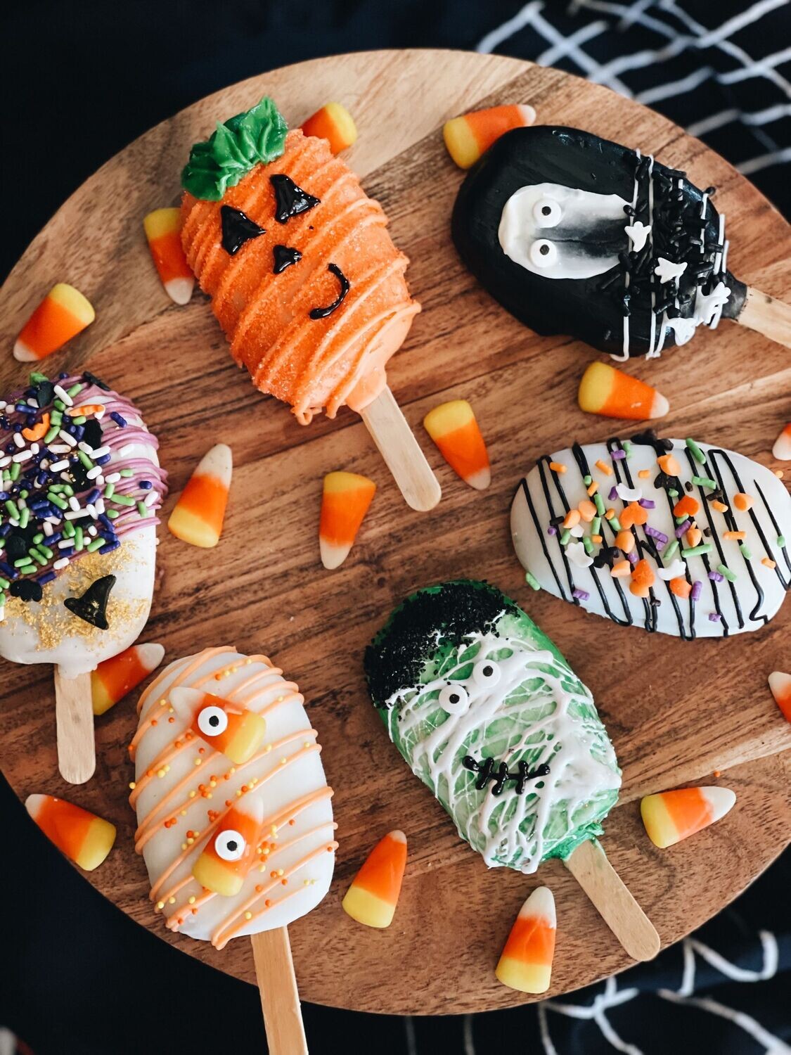 Halloween Cakesicles