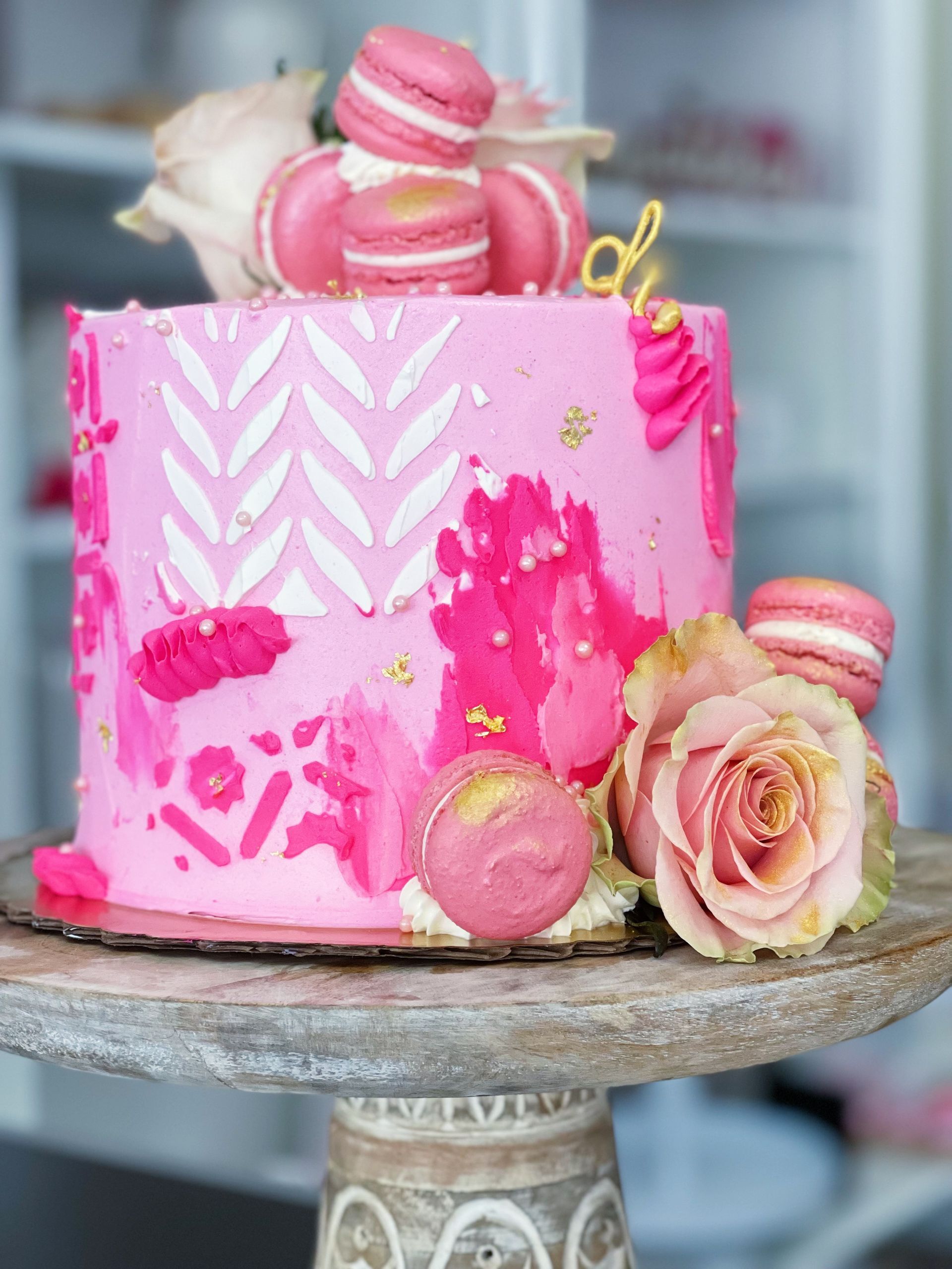 The Pretty in Pink Cake