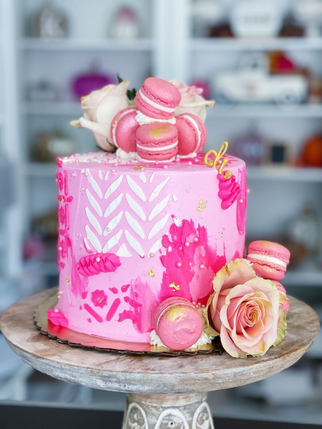 The Pretty in Pink Cake