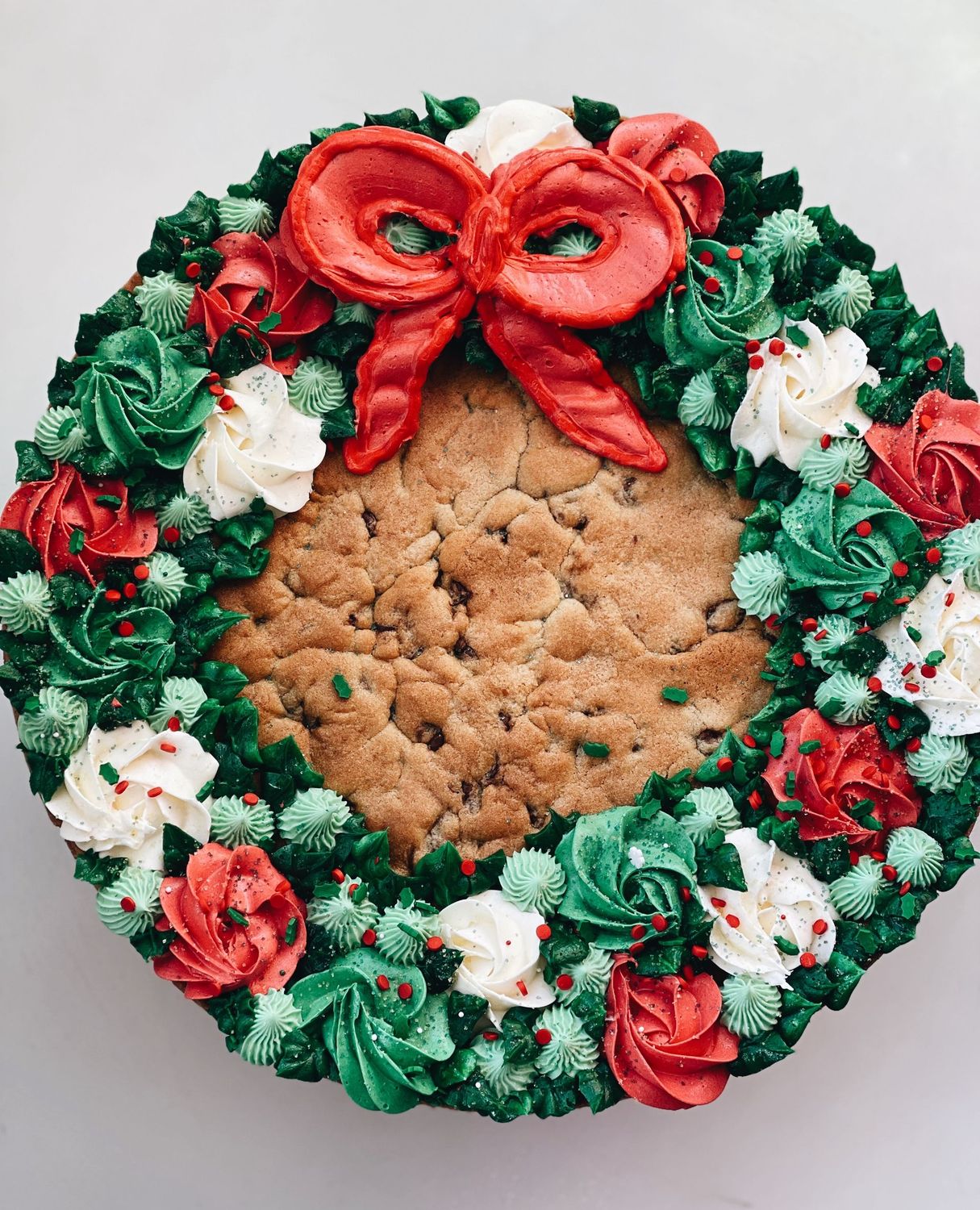 Cookie Cake Wreath