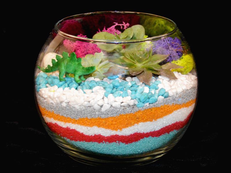 07/24/2025  Relaxed, Beachy Vibe Sand Art Terrarium at Lockwood Distillery - Richardson!  7 p.m. ***KIDS PRICE***