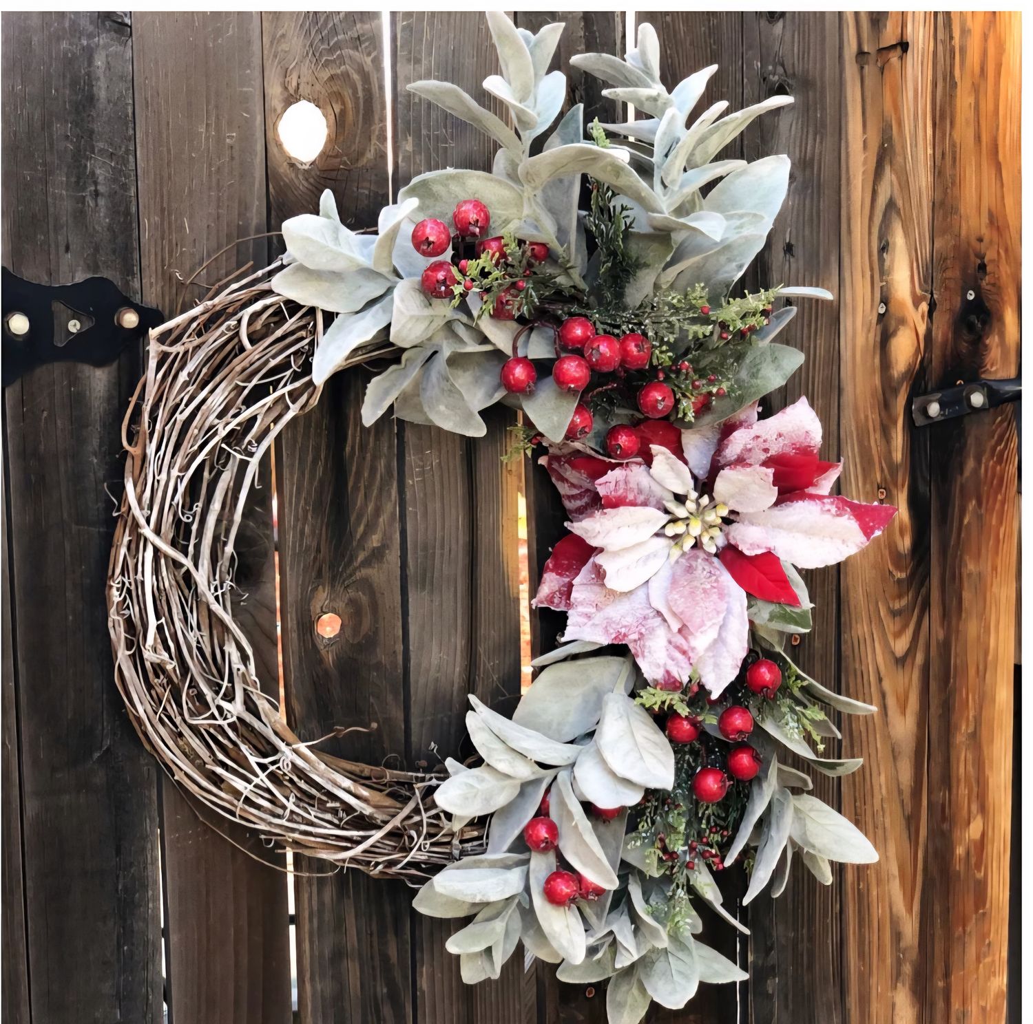 11/23/2025 Winter Grapevine Wreath at Tande Thai - The Colony, TX - 3 p.m.!