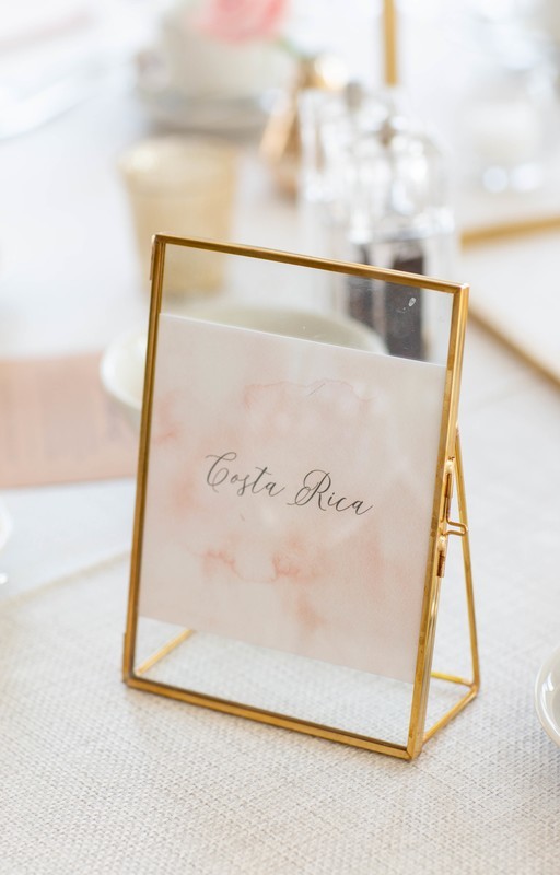 Gold frames