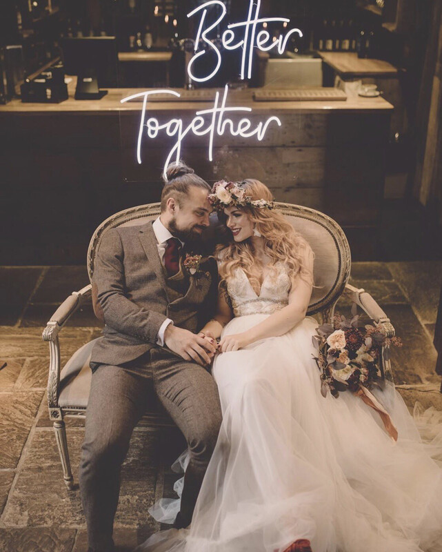 Neon “Better Together” Sign 