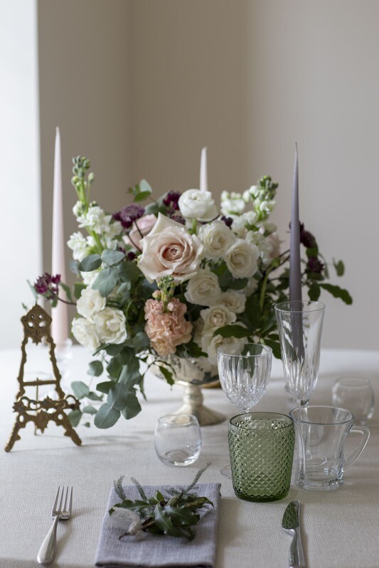 Table centre flower vessel