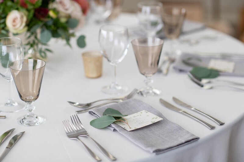 Organic grey napkin