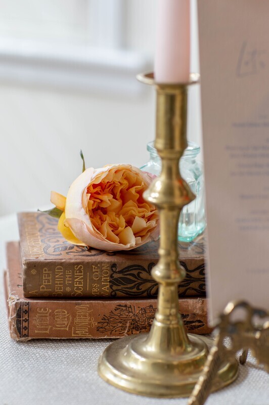 Antique candlesticks