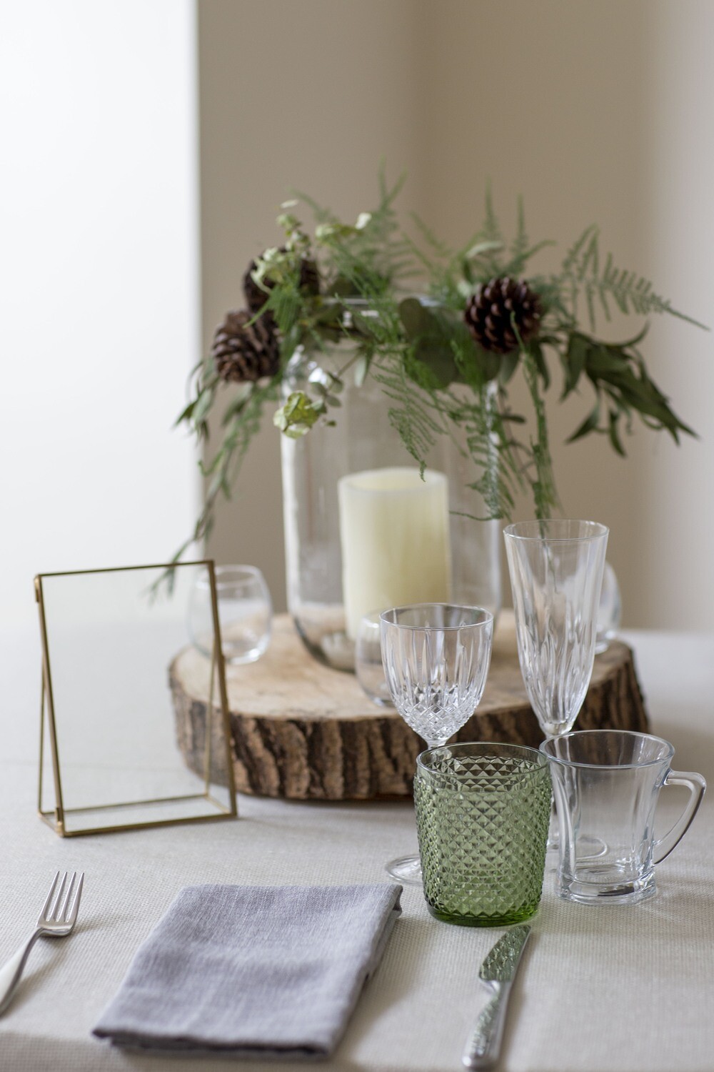 Vintage glasses / wine &amp; flute