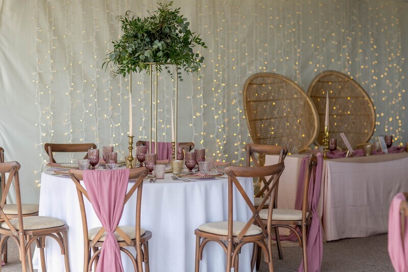 Fairylight backdrop