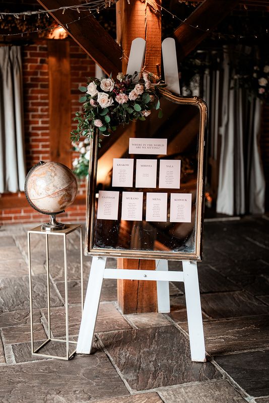 Large chunky white easel
