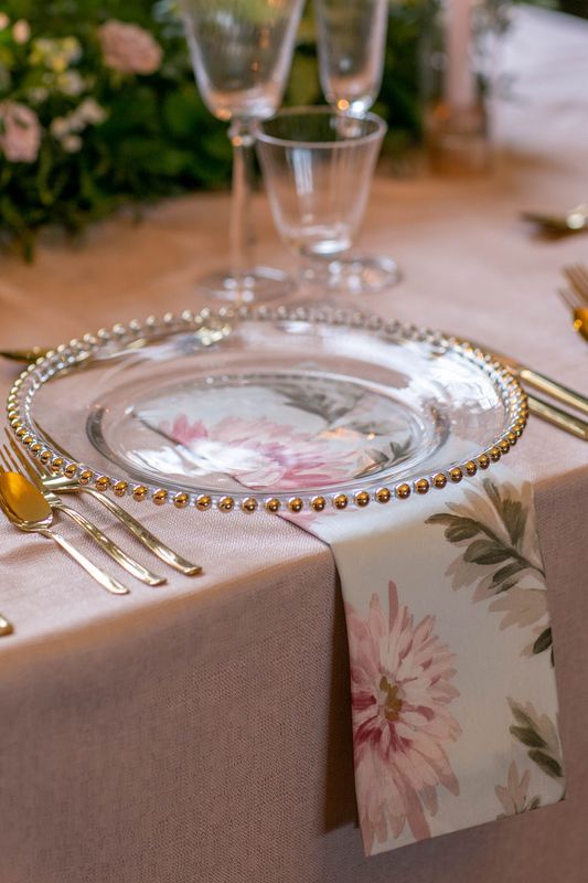 Duchy print napkin