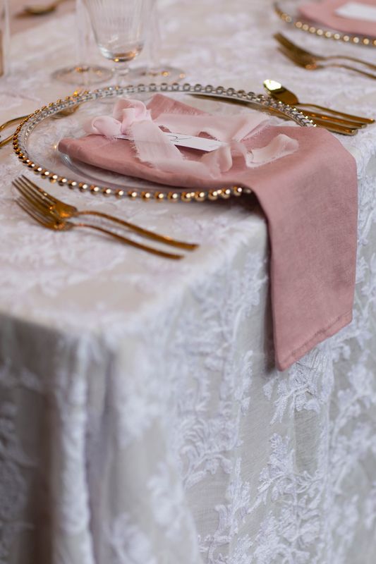 Embroidered overlay
