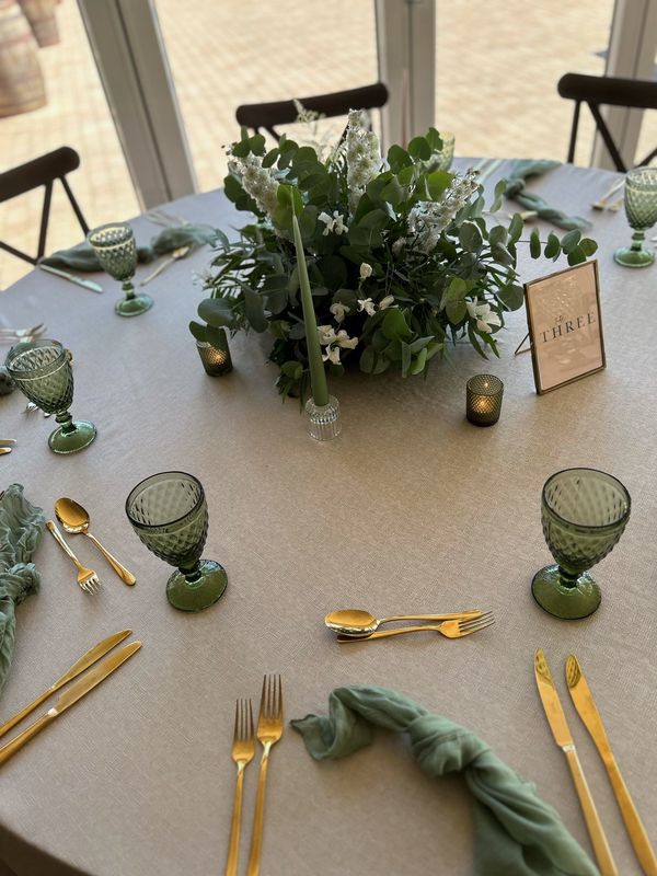 September Ferry House Showcase - Tableware hire