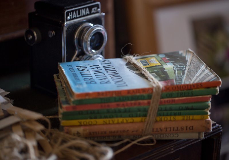 Ladybird book stack