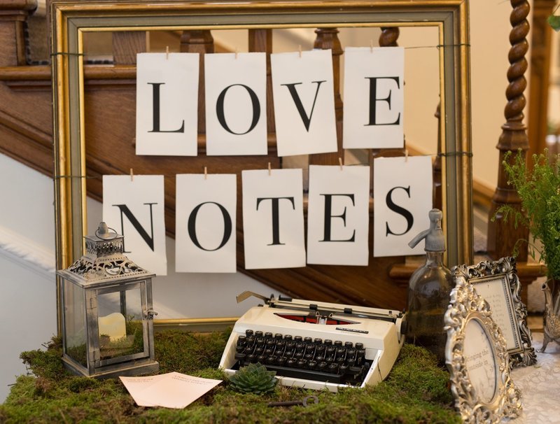 Love Notes &#39;guest book&#39; alternative