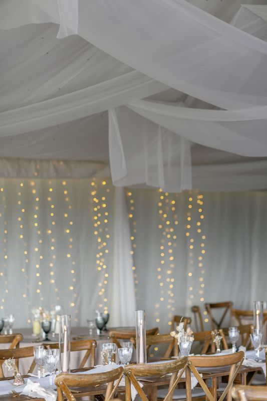 Fairylight & Fabric Backdrop Fairylight & Fabric Backdrop