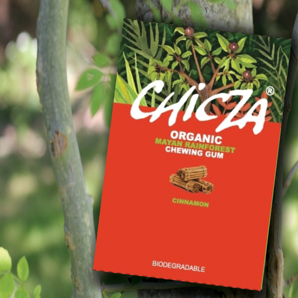 Chicza Organic Rainforest Chewing Gum - Cinnamon