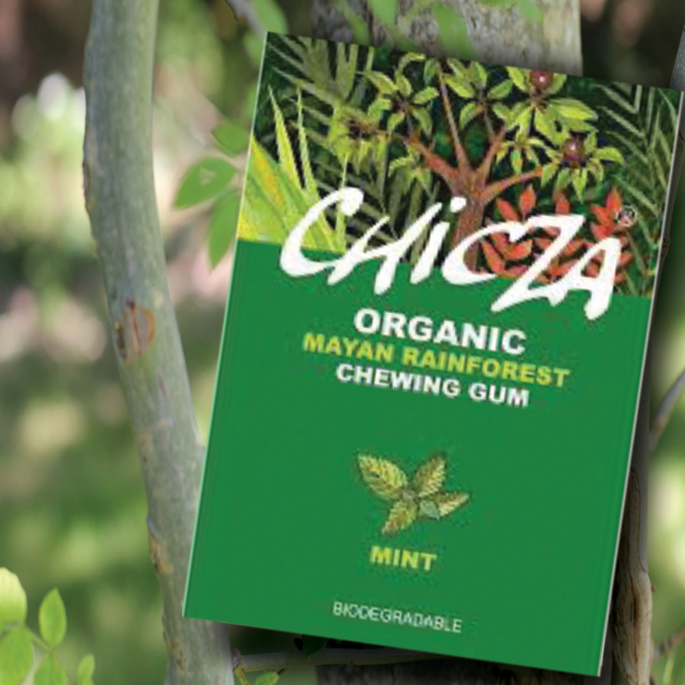 Chicza Organic Rainforest Chewing Gum - Mint