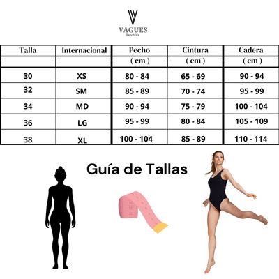 SIZE GUIDE - GUIA TALLAS