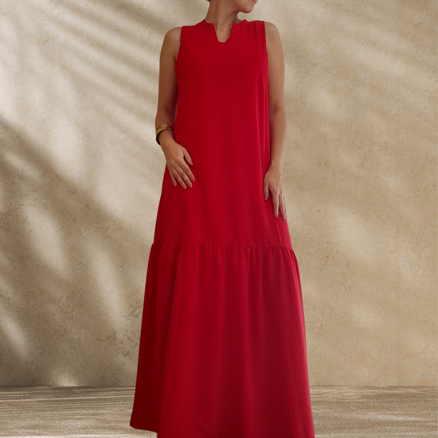 MAXI DRESS • ROJO