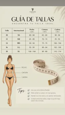 SIZE GUIDE - GUIA TALLAS