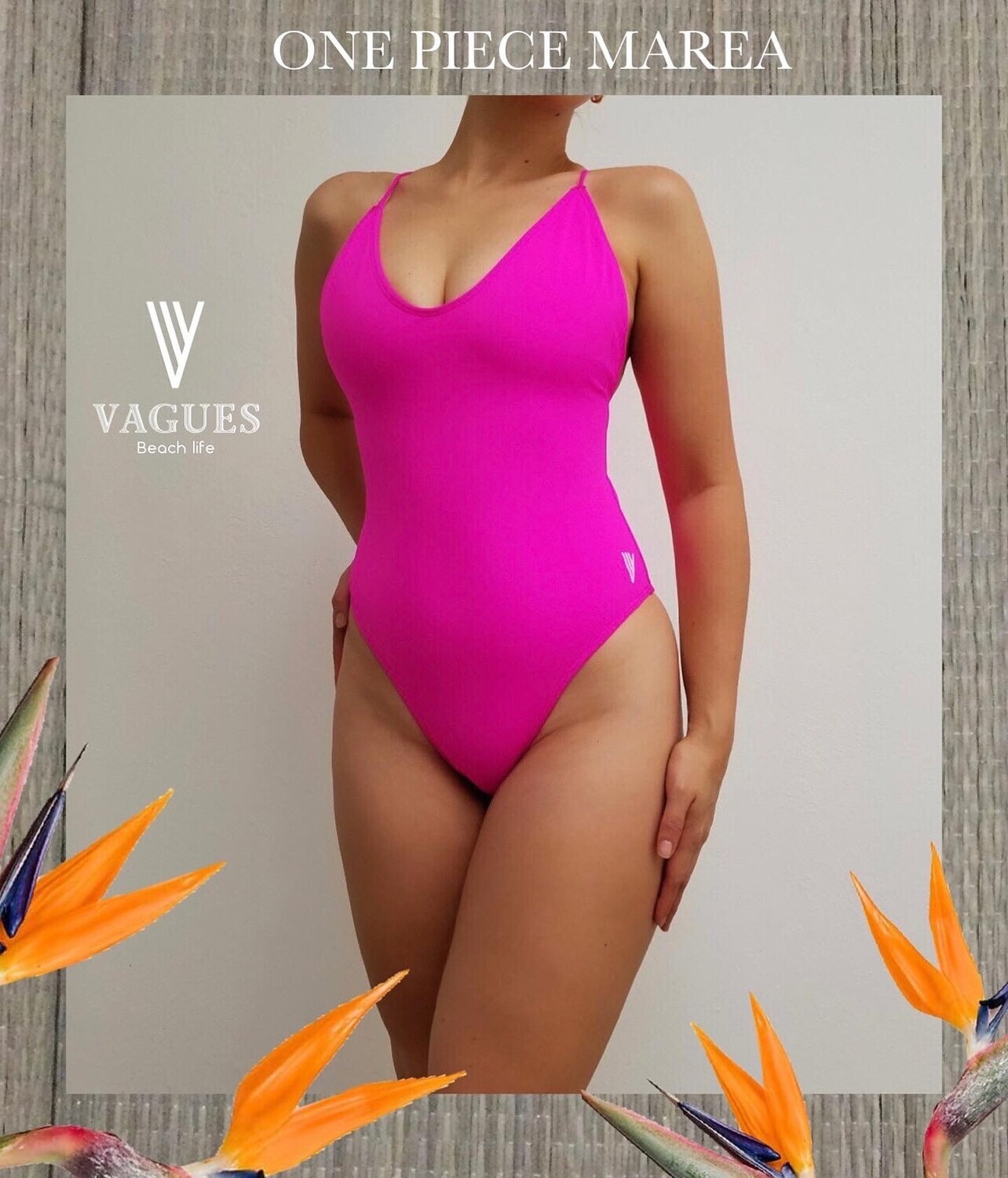 ONE PIECE MAREA • FUCSIA