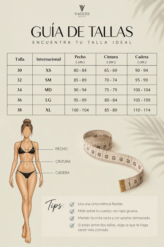 SIZE GUIDE - GUIA TALLAS