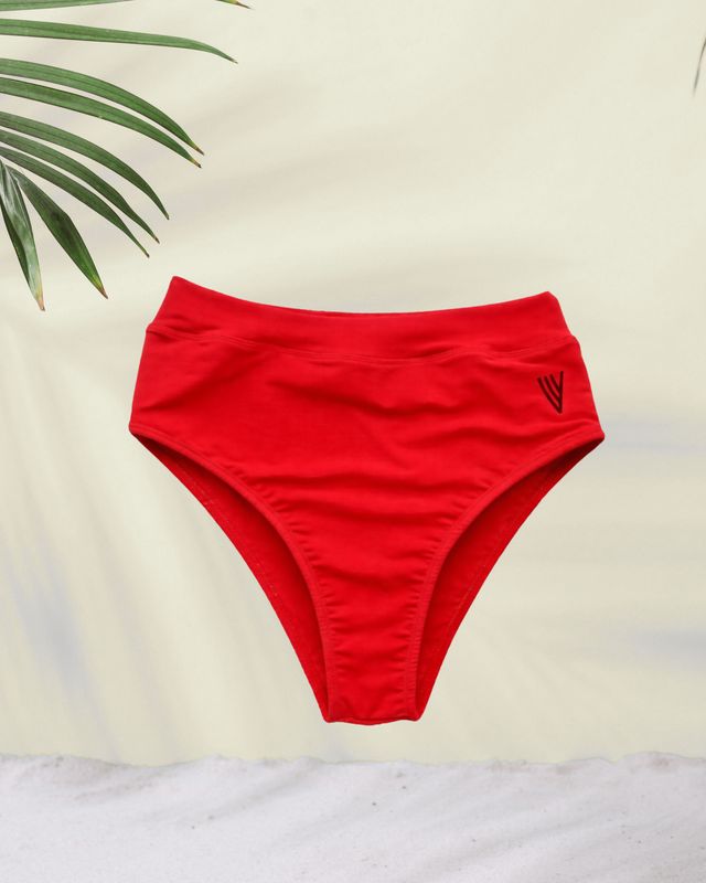 TIZY BOTTOM TALLE ALTO - COLOR ROJO TIZY BOTTOM TALLE ALTO - COLOR ROJO