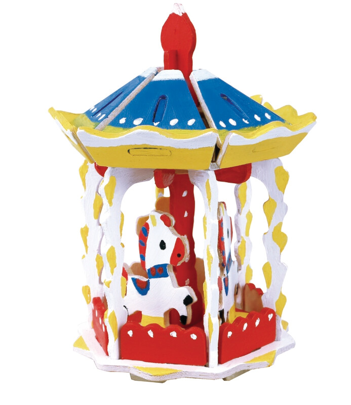 Carousel 3D Wooden Puzzle