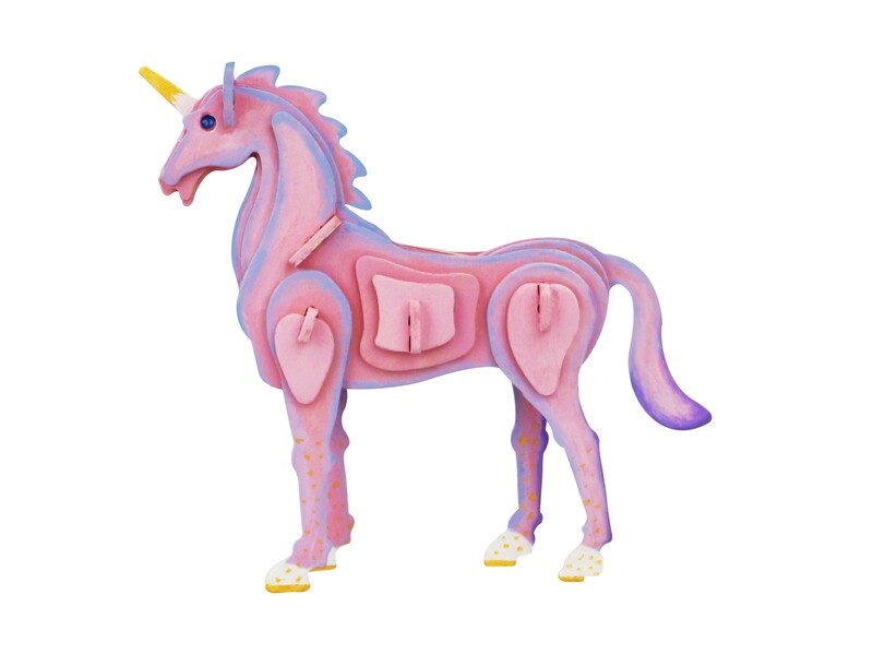 Unicorn 3D Wooden Puzzle