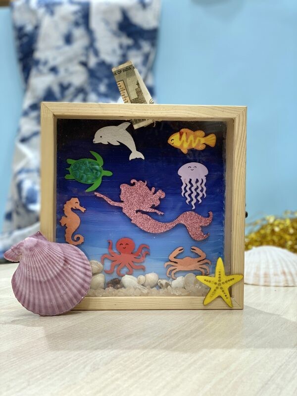 DIY Mermaid Fund Box