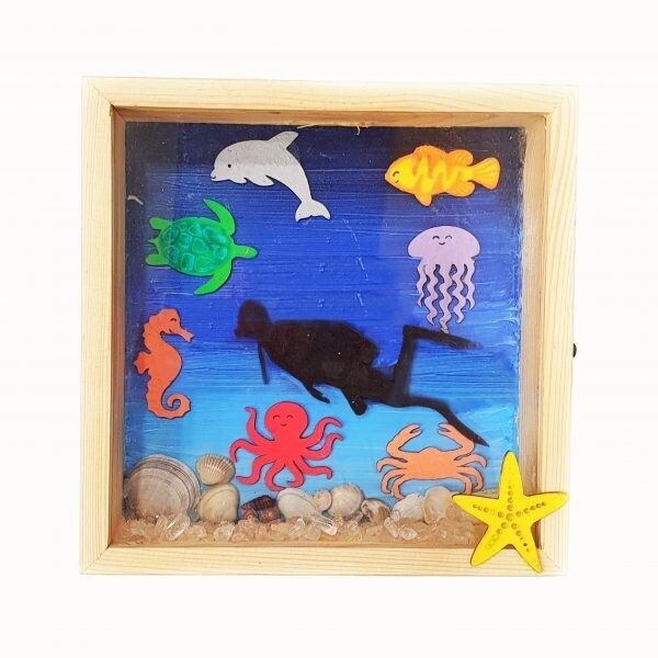 DIY Scuba Diver Fund Box