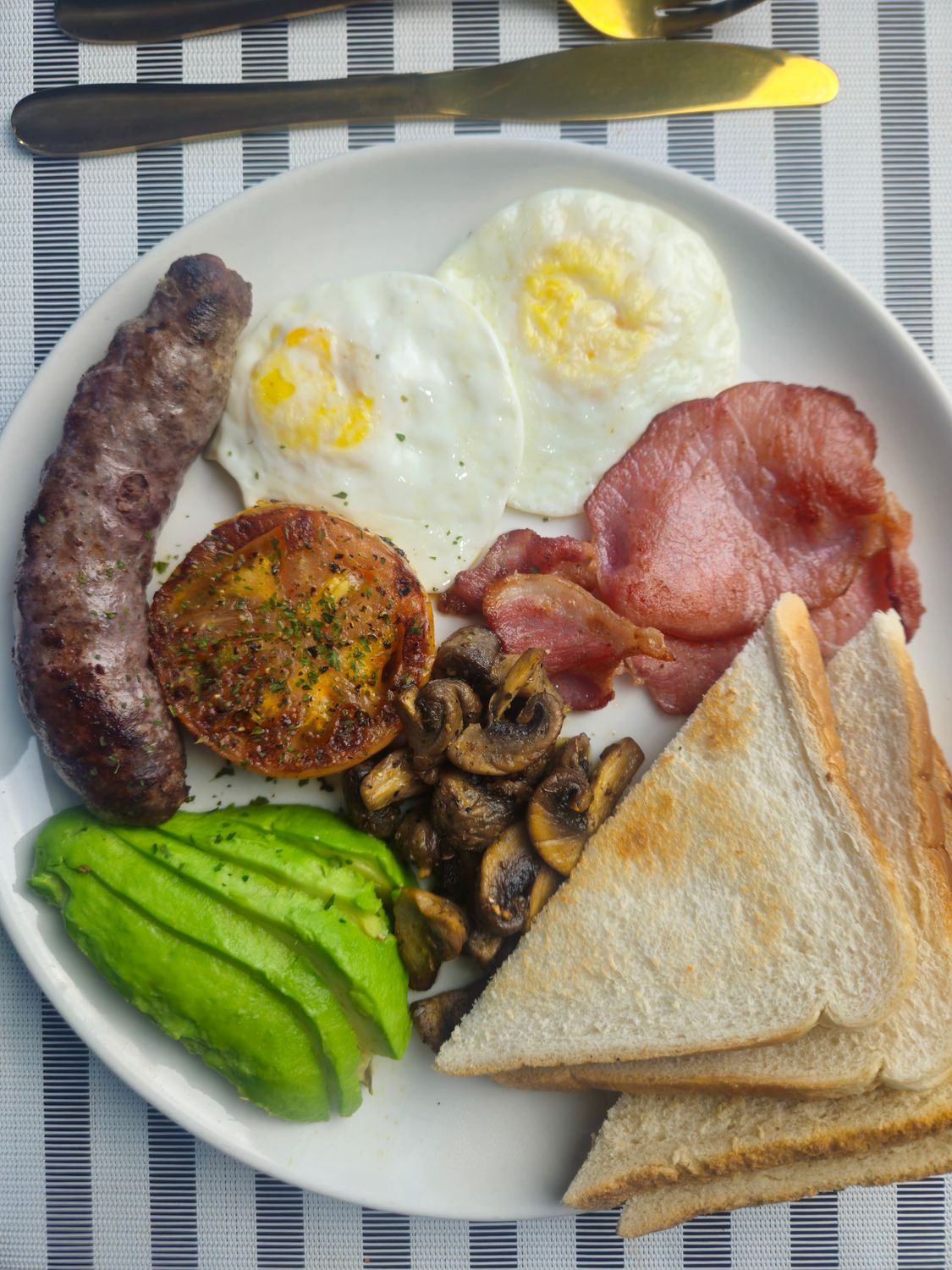 Avo &amp; Boerewors Breakfast