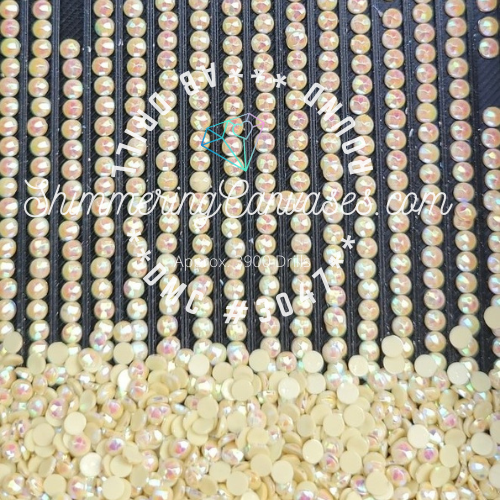 Round AB DMC #3047-Yellow Beige, Light