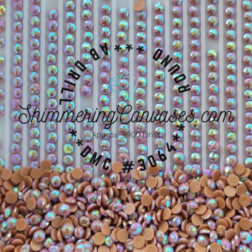 Round AB DMC #3064-Desert Sand